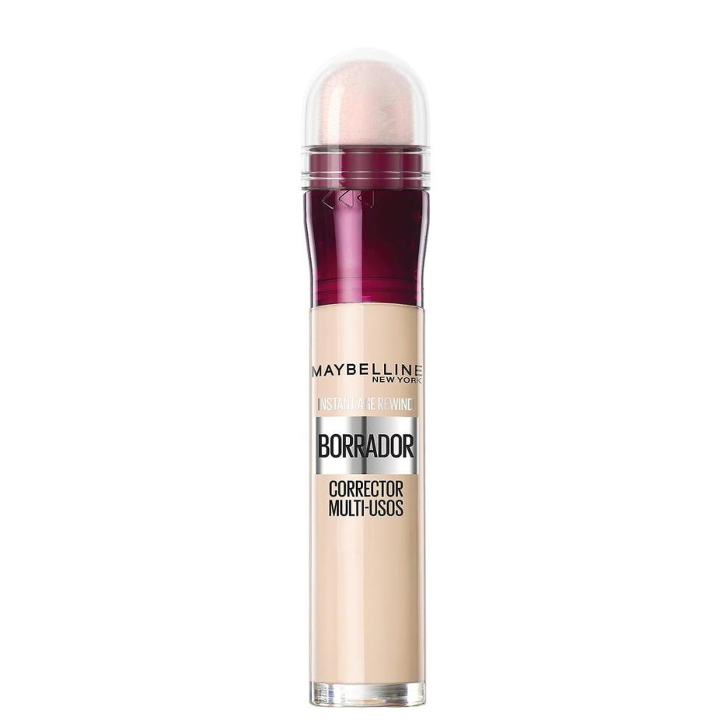 Corretor de Olheiras Maybelline Instant Anti-Age em embalagem com aplicador para cobertura eficaz e rápida