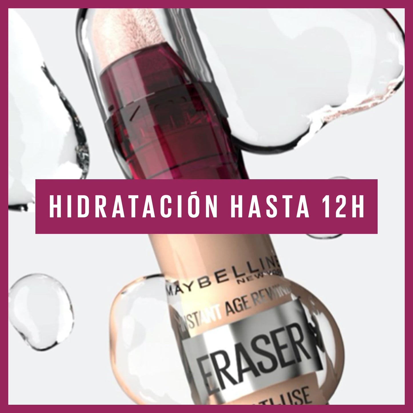 Corretor de Olheiras Maybelline com ação hidratante de até 12 horas para rejuvenescimento instantâneo