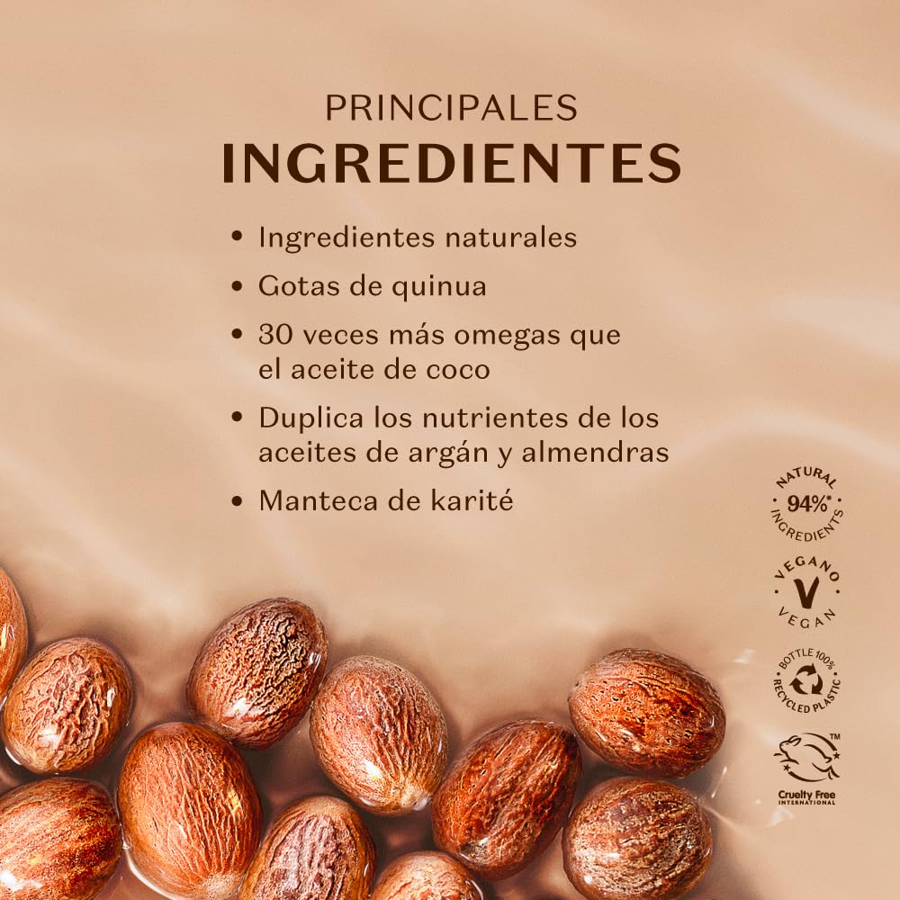 Creme corporal hidratante O Boticário Nativa SPA Karité com gotas de quinoa para intensa hidratação 400 ml