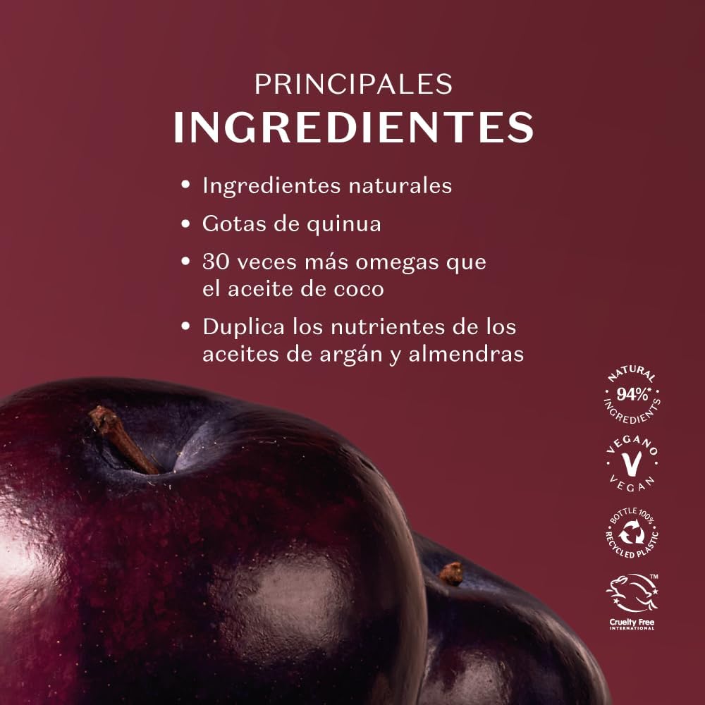 Creme corporal O Boticário Nativa SPA Ameixa Negra com gotas de quinoa para intensa hidratação 400 ml