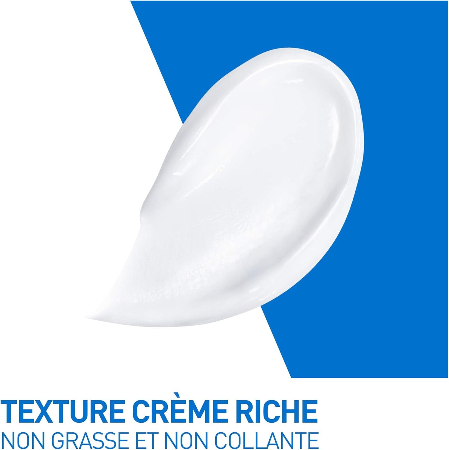 Creme hidratante CeraVe em textura rica, ideal para hidratação profunda da pele