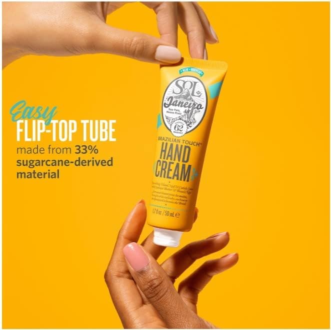 Creme hidratante para mãos Sol de Janeiro em tubo flip-top de 50 ml