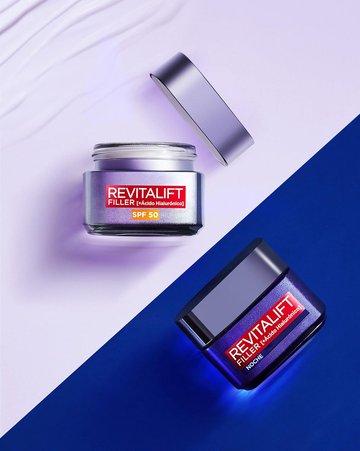 Creme L'Oreal Dermo Expertise AH com Ácido Hialurônico e FPS 50 em frasco de 50 ml