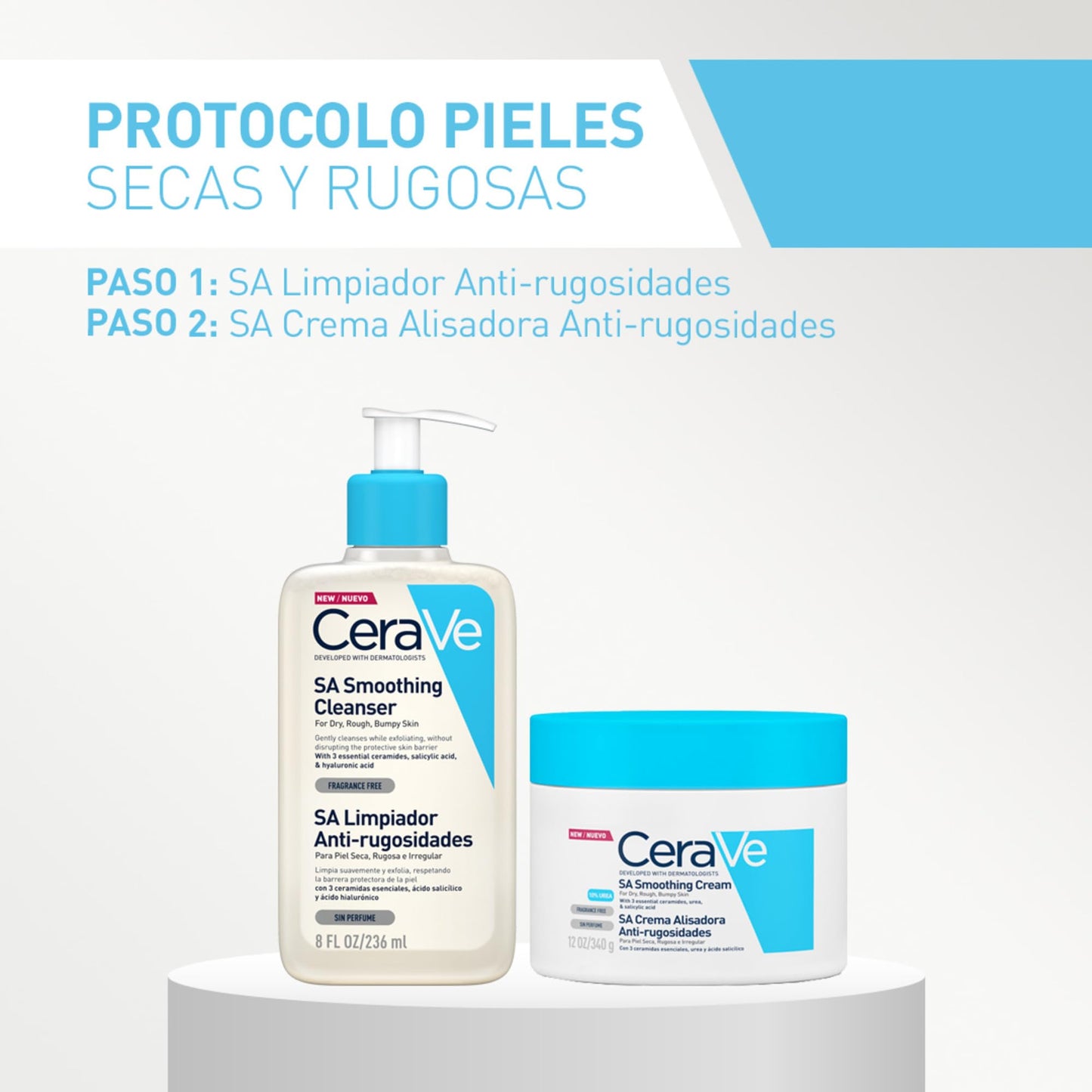 Gel de limpeza hidratante CeraVe em frasco com bomba para pele normal a seca, limpa e hidrata a pele