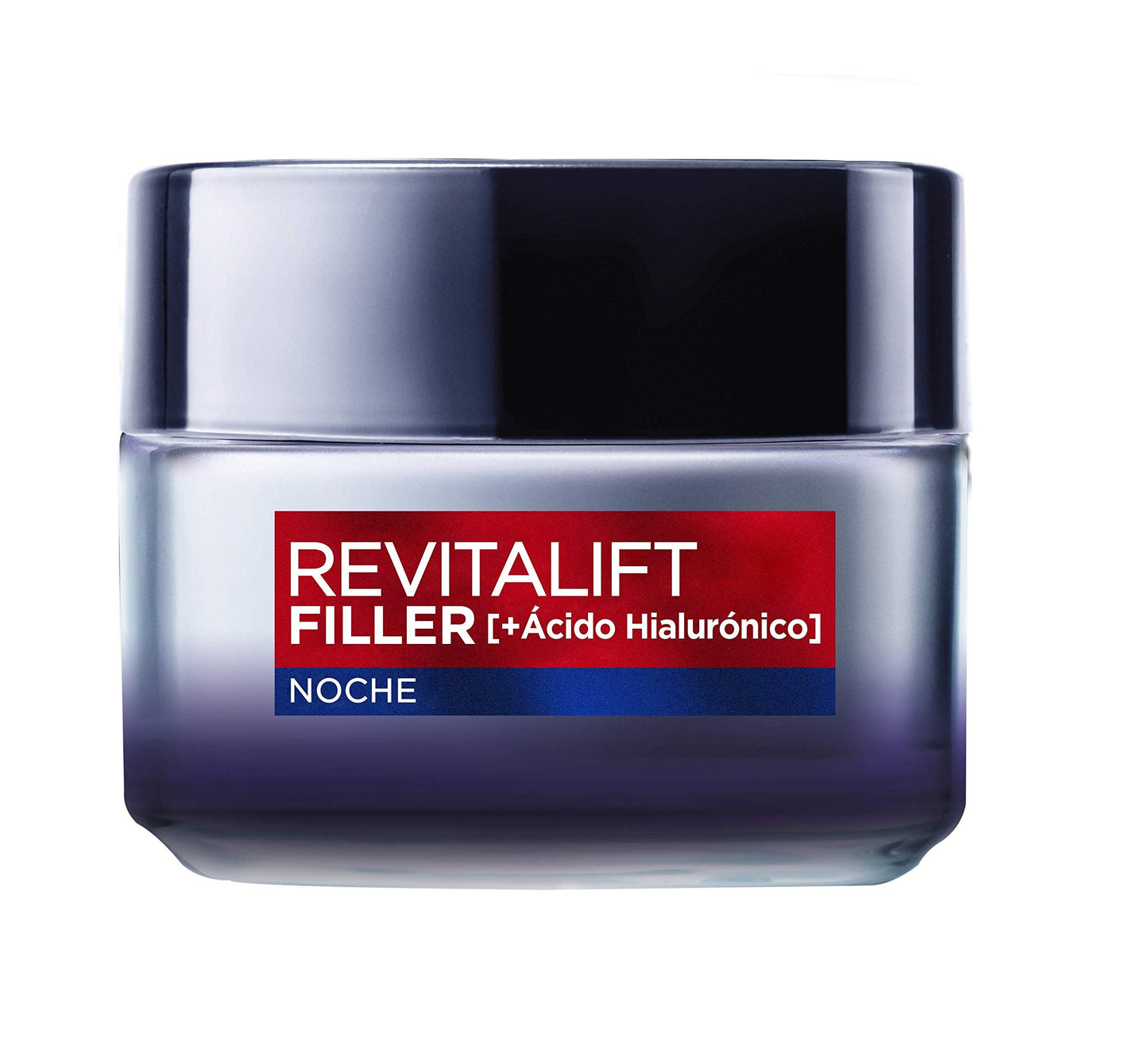 L'Oreal Paris Revitalift Filler Creme Noturno Revitalizante com Ácido Hialurônico, 50 ml para combate ao envelhecimento