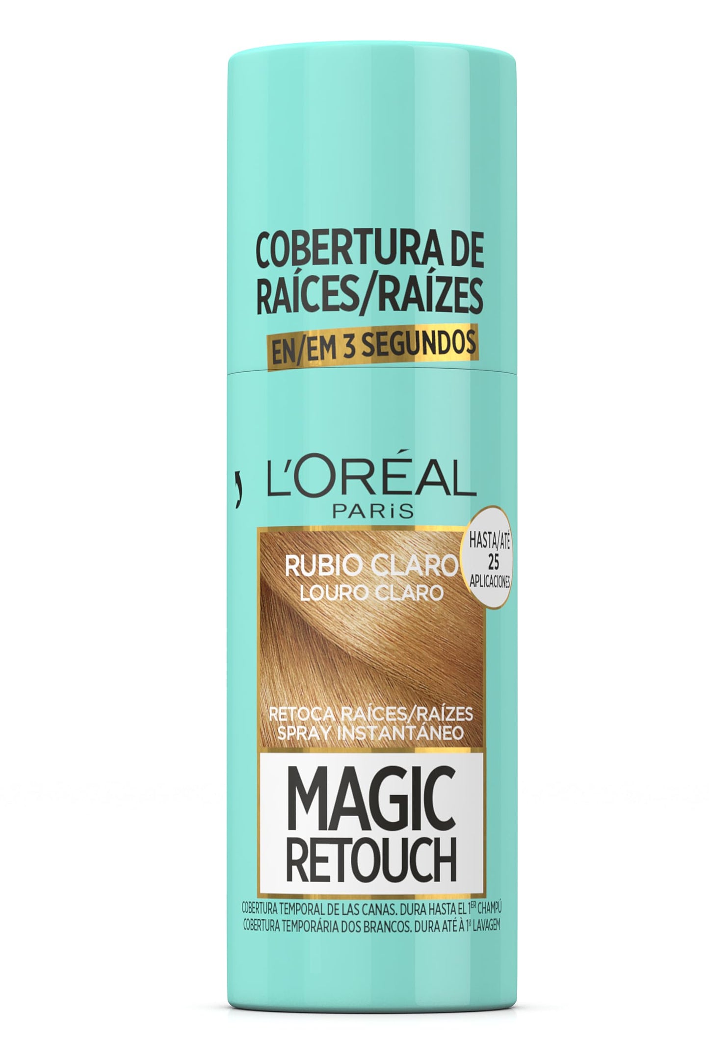 Spray retoca raízes L'Oreal Magic Retouch para cobrir cabelos grisalhos em segundos