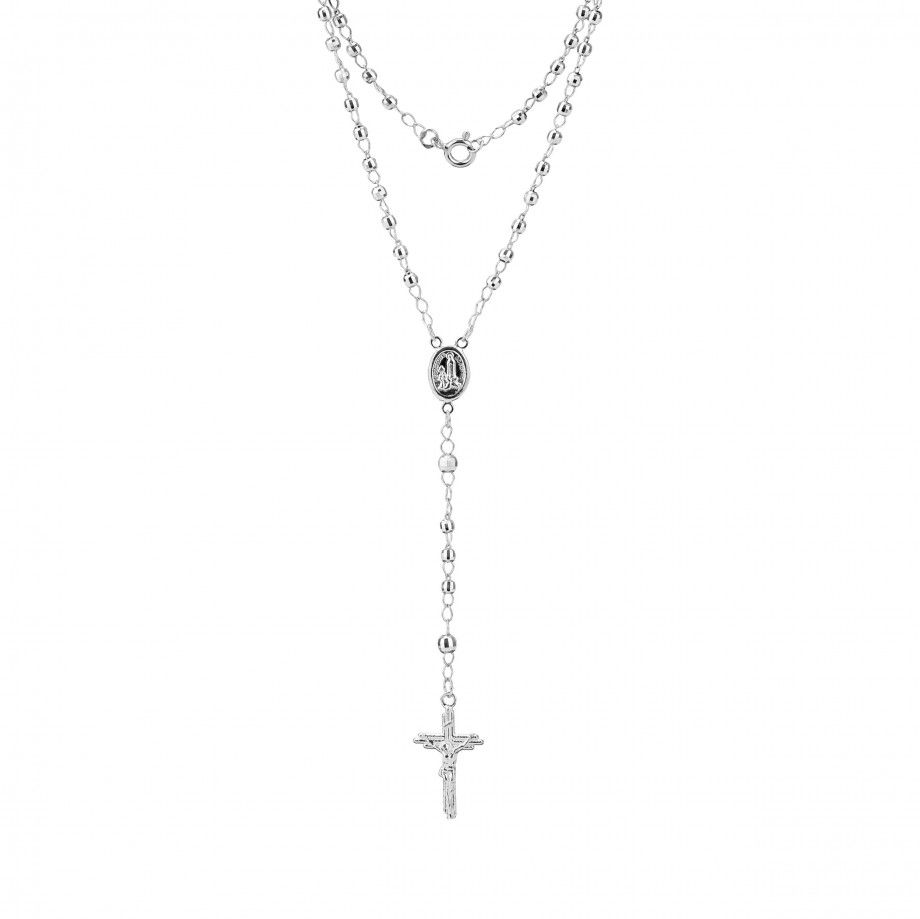 Colar Terço 3mm - Lapidado Carmo Joalheiros