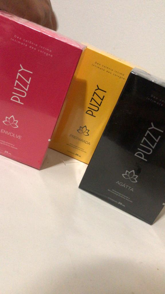 Puzzy By Anitta Deo Colônia Íntima 25ml - Pack de 3 - OFERTA COLAR FLOR DE LÓTUS!