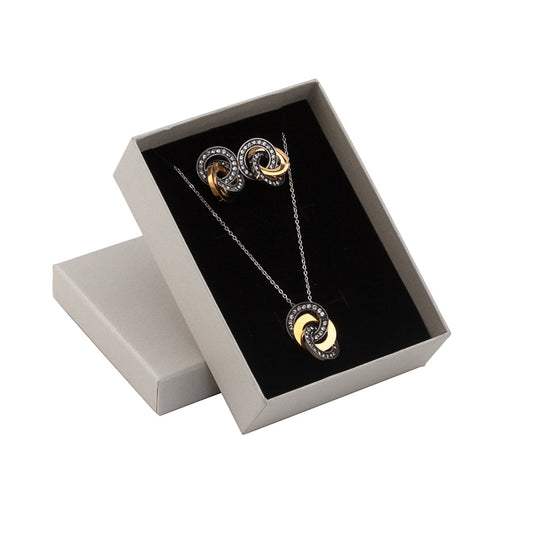 Set of 2 steel jewelry - Knot