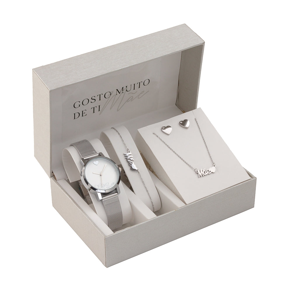 Steel jewelry set - "I really like you" - Mother 2