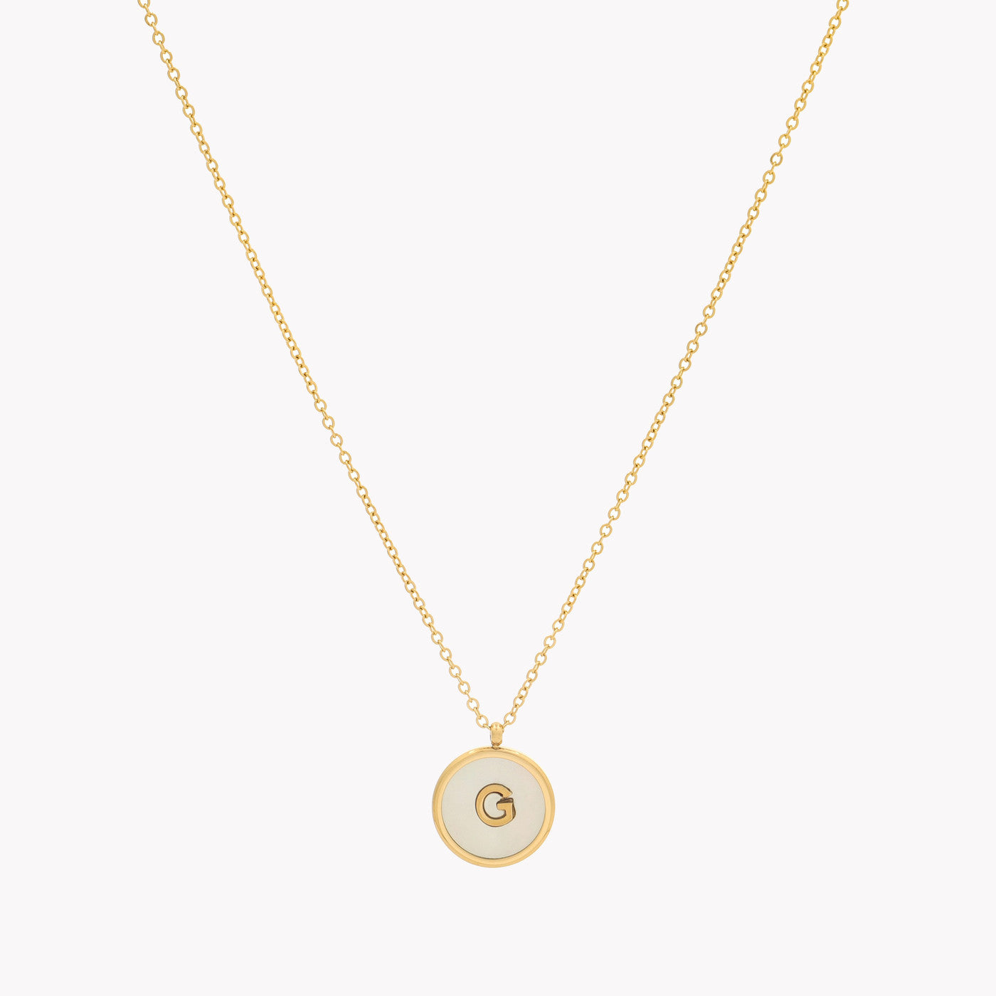 Collar de acero LETRA