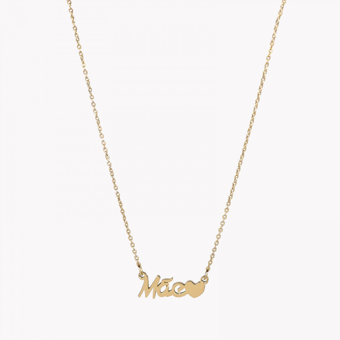 Fine steel necklace - MOTHER