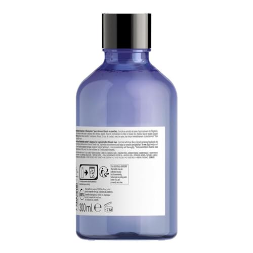 L'Oréal Professionnel, Shampoo Reparador e Iluminador para Cabelos com Mechas ou Loiros, Blondifier Gloss, 300ml
