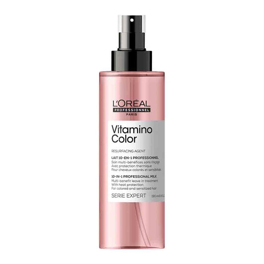 L'Oréal Professionnel, Spray de Tratamento 10 em 1 com Resveratrol, para Cabelos Coloridos, Vitamino Color, 190ml