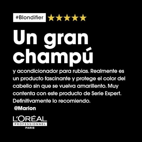 L'Oréal Professionnel, Shampoo Reparador e Iluminador para Cabelos com Mechas ou Loiros, Blondifier Gloss, 300ml