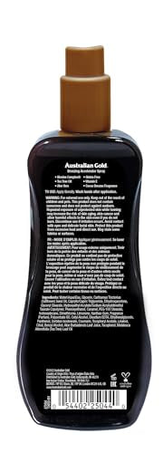 Australian Gold, óleo Antioxidante corporal para peles escuras, de cor marron - 237 ml.