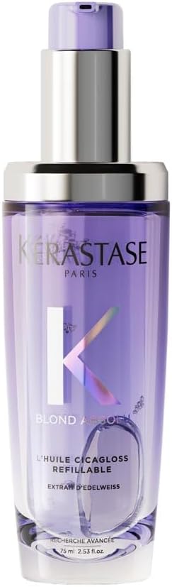 Kérastase Blond Absolu, Óleo capilar reparador sem enxaguar, reconstrutor e protetor térmico
