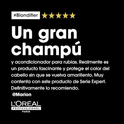 L'Oréal Professionnel, Shampoo Reparador e Iluminador para Cabelos com Mechas ou Loiros, Blondifier Gloss, 300ml