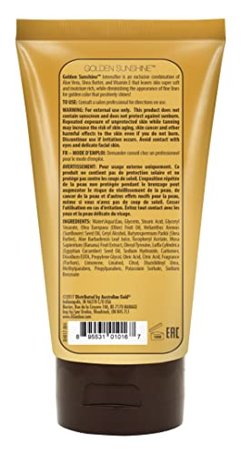 Australian Gold Loção Profissional Sunshine Golden Intensifier, cor Gold, 133ml (Pack de 2)