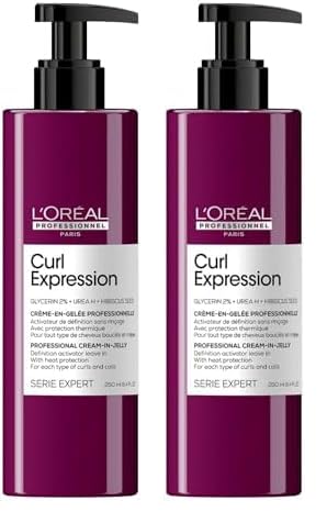 L’Oréal Professionnel, Creme Definidor Gelificado, para qualquer tipo de cachos e ondas, Curl Expression, 250 ml