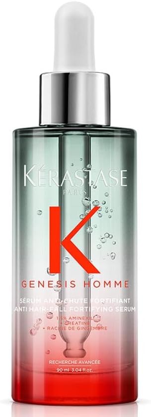 Kérastase Genesis Homme, Sérum Fortificante Antiqueda de Cabelo com Aminexil, 90 ml