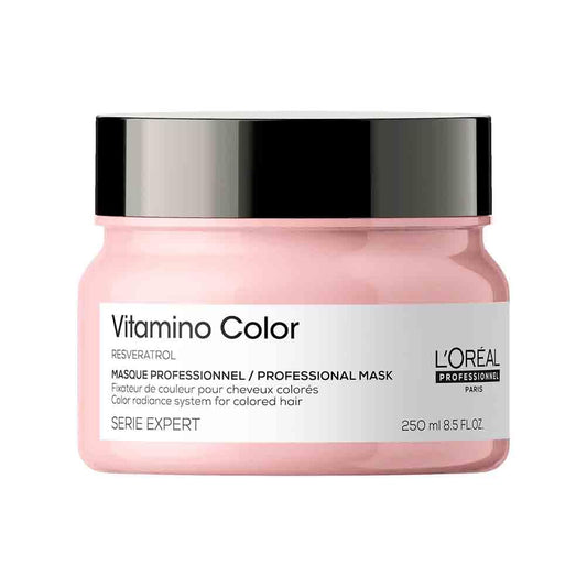 L'Oréal Professionnel, Máscara Protetora da Cor com Resveratrol, para Cabelos Coloridos, Vitamino Color, 250ml