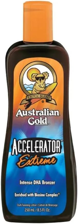 Australian Gold Accelerator Extreme, Loção Antioxidante para todos os tons de pele, Tamanho único, 250 ml