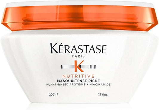 Kérastase Nutritive, Máscara hidratante, Para cabelos secos, Protege, nutre e repara, 200 ml