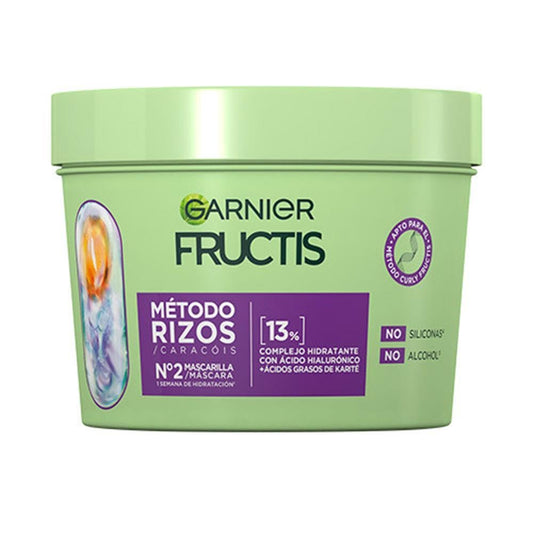 Garnier Fructis Método de caracóis com tratamento pré champô, champô, spray e máscara, fórmula vegana, 2 x 200 ml + 150 ml + 370 ml