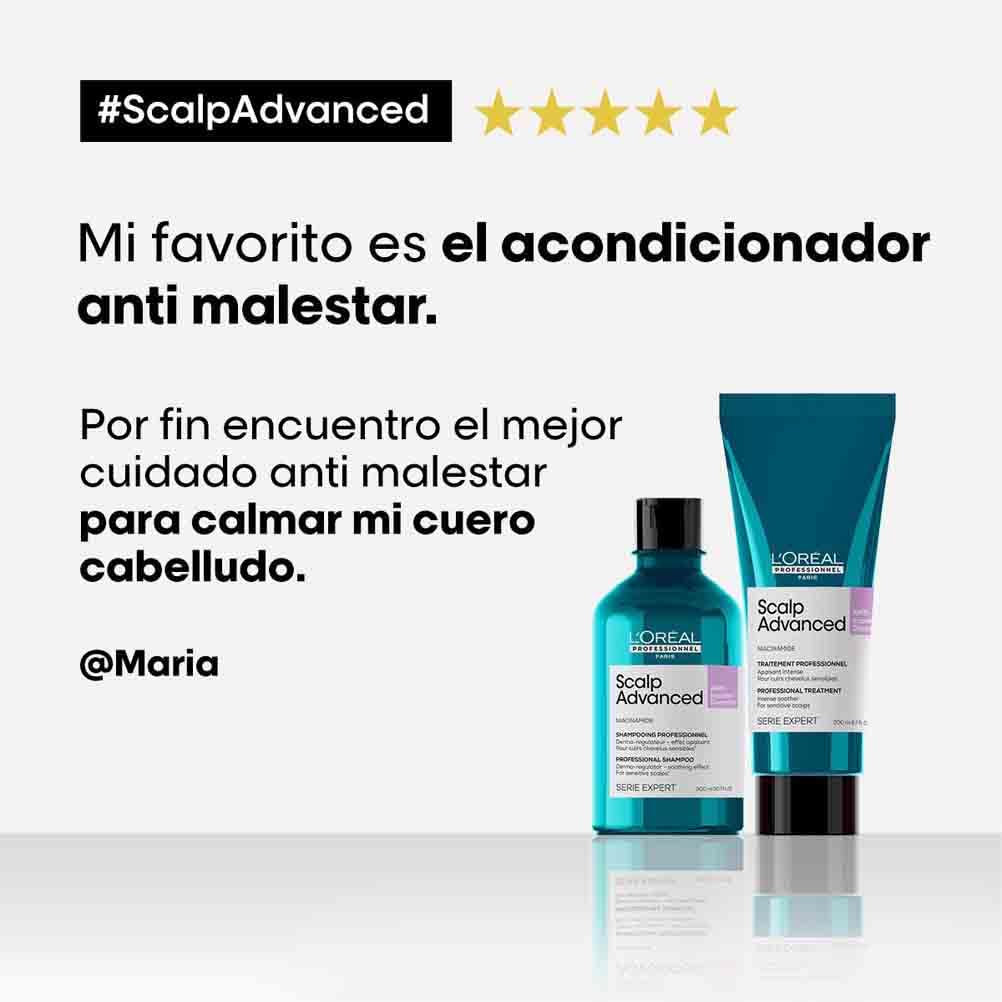 Shampoo L’Oréal Professionnel Enriquecido com Ingredientes Dermatologicamente Ativos para Cabelos Finos e Ralos, Serioxyl Advanced, 500 ml