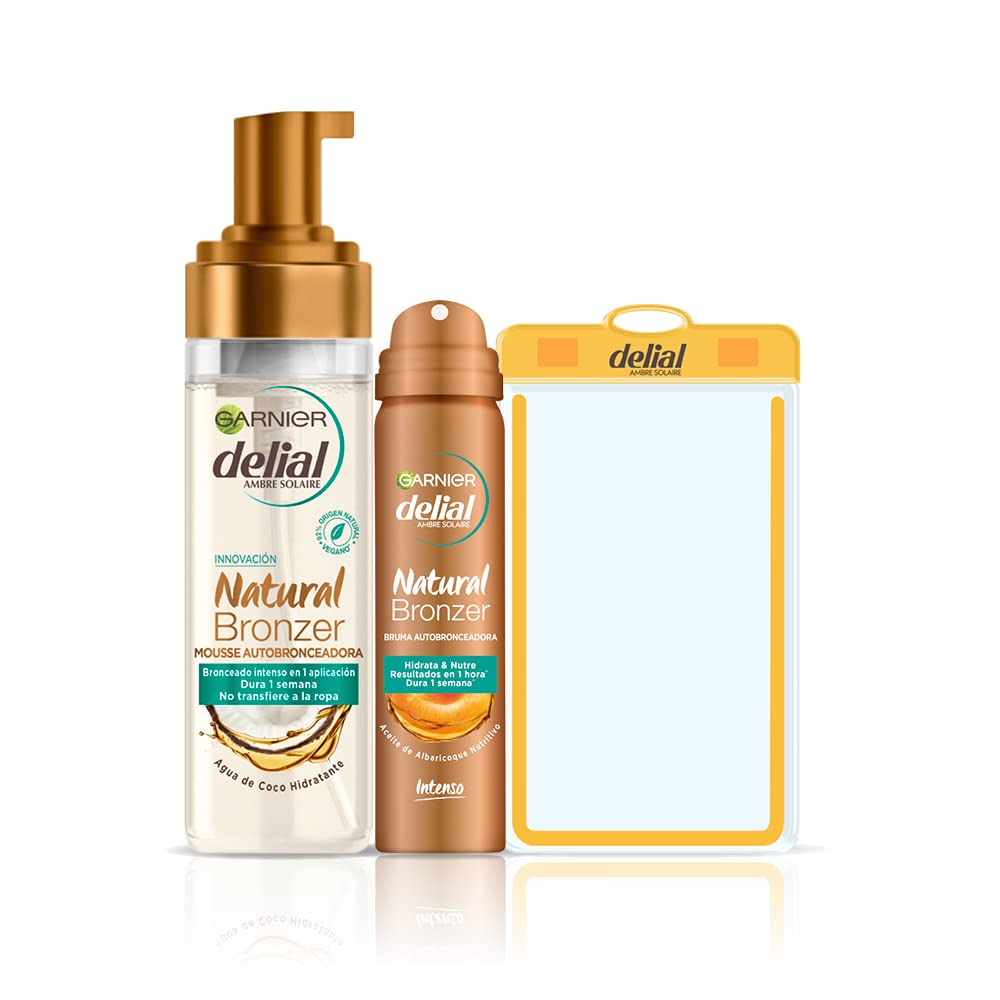 GARNIER DELIAL Mousse Autobronzeadora Natural Bronzer 200 ml