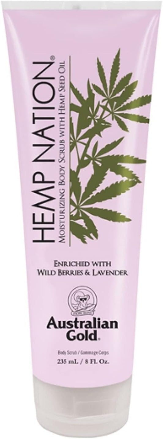 Australian GoldSabonete Líquido Corporal com Preservação do Bronzeado e Coco Tostado e Marshmallow da Hemp Nation 235ml