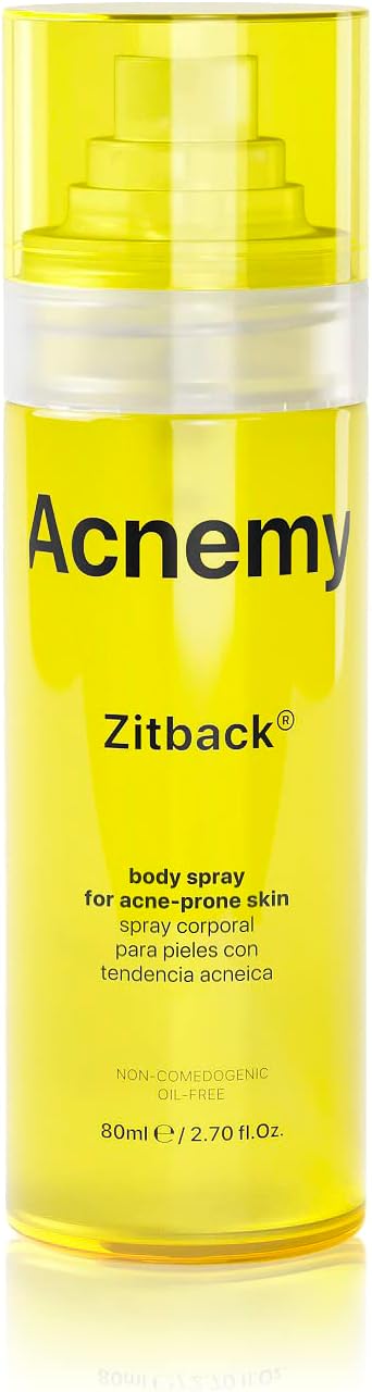 ACNEMY ZITBACK® - Spray corporal para pele com tendência a acne