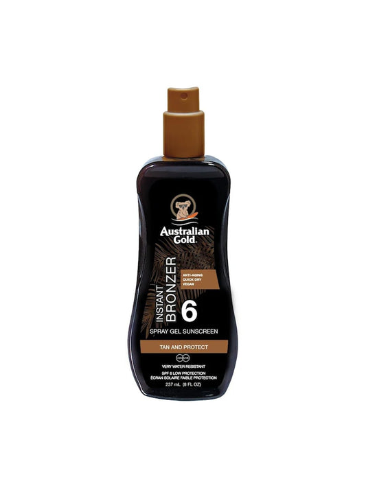 Australian Gold SPF 6 SPRAY GEL COM BRONZEADOR 237ML