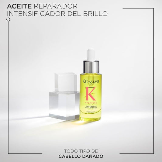Kérastase, Première, Óleo capilar reparador anti-frizz, iluminador, 30 ml