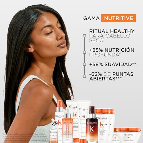 Kérastase Nutritive, Sérum Reparador de Noite, Para Cabelo seco, 90 ml