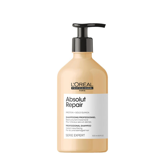L’Oréal Professionnel Shampoo de Tratamento Reconstrutor para cabelos secos e danificados, Absolut Repair, Série Expert, 750ml