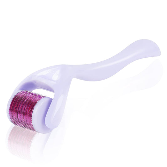 Dermaroller com microagulhas URAQT, rolo de derma de 0,5 mm para rosto e corpo