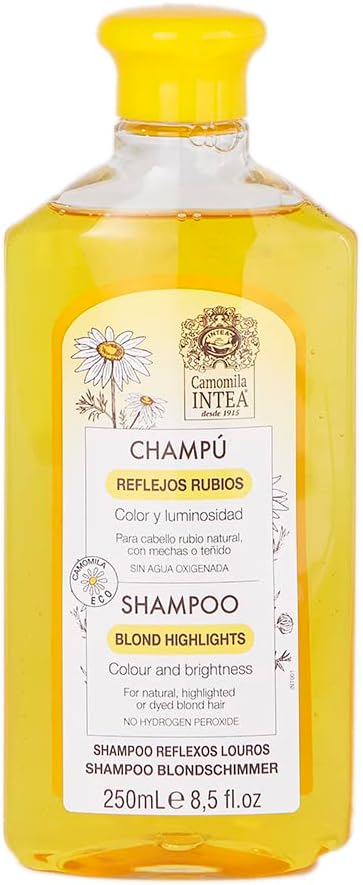 Camomila Intea - Champo profissional Reflexos Louros para cabelos louros 250 ML + Acondicionador 250 ML