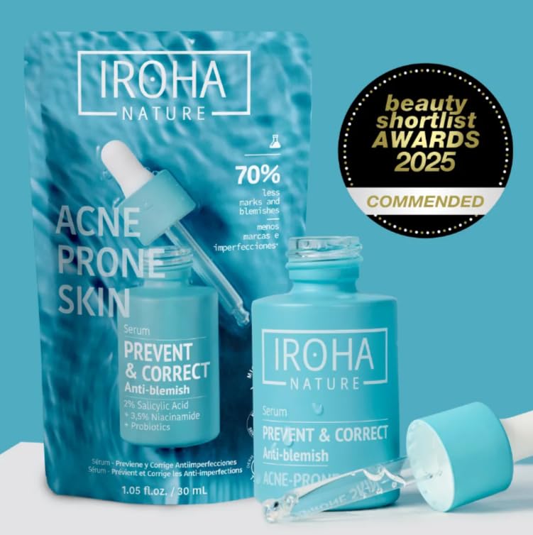 Iroha Nature - Sérum Anti-Imperfeições Ácido Salicílico 2% Niacinamida 3,5%