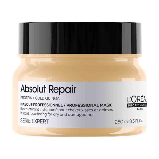 L’Oréal Professionnel, Máscara de Tratamento Reconstrutora para Cabelos Secos e Danificados, Absolut Repair, 250ml