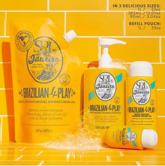 Sol de Janeiro Brazilian 4 Play Moisturizing Shower Cream-Gel 90ml