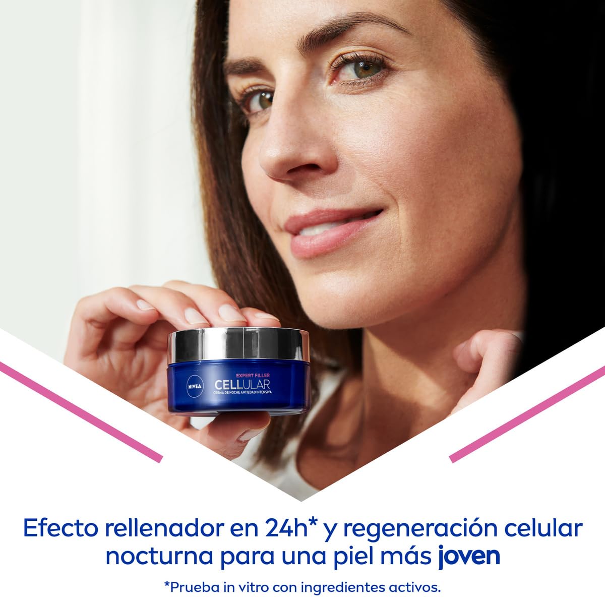NIVEA Pack Rotina anti-idade Cellular Expert Filler, conjunto de cremes para enchimento, caixa de presente com creme de dia com FP30 (1 x 50 ml), creme de noite (1 x 50 ml) e soro com pipeta (1 x 30