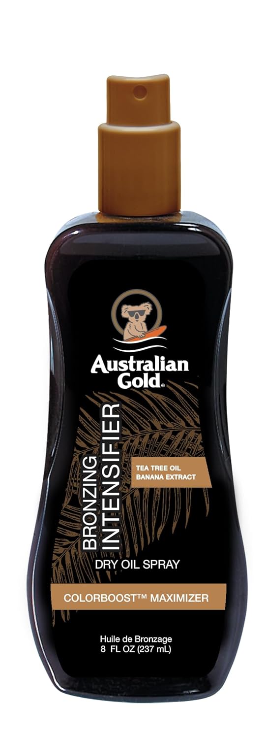 Australian GoldIntensificador Seco Acelerador do Bronceado, Sem crueldade animal, tom de pele medio, 237 Ml