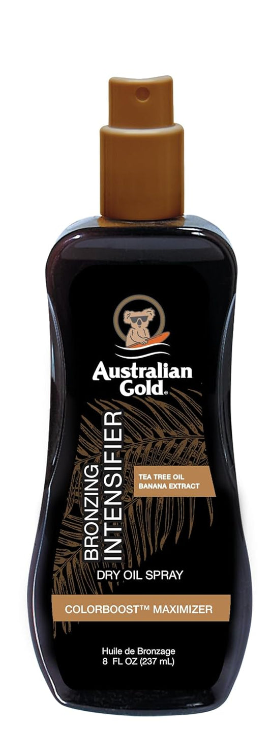 Australian GoldIntensificador Seco Acelerador do Bronceado, Sem crueldade animal, tom de pele medio, 237 Ml