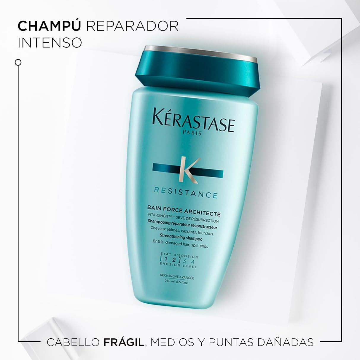 Kérastase Résistance Force Architecte, Rotina para cabelos danificados, Shampoo Reconstituinte e Condicionador Reparador