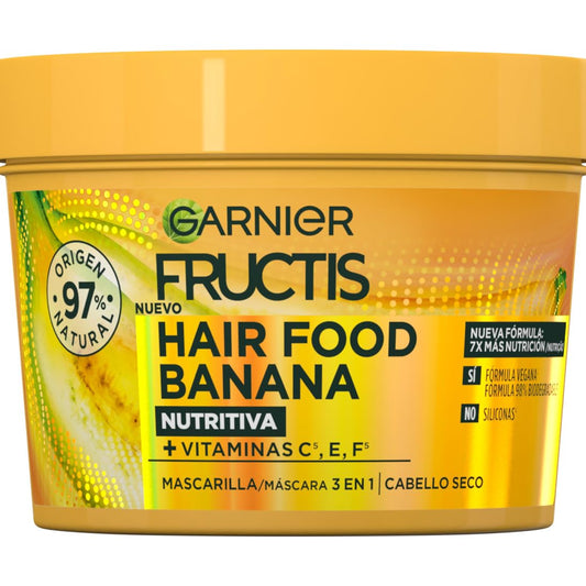 Pack Garnier Fructis Hair Food Banana - Nutrição Completa