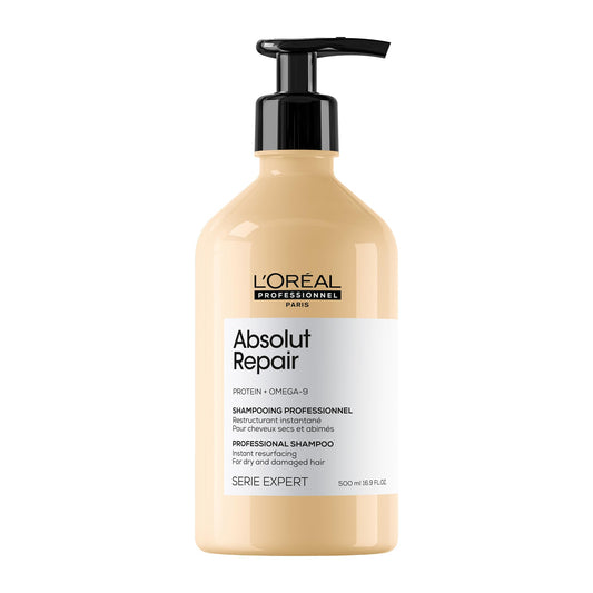 L'Oréal Professional, Shampoo Reparador para Cabelos Secos e Danificados, Absolut Repair, SÉRIE EXPERT, 500 ml