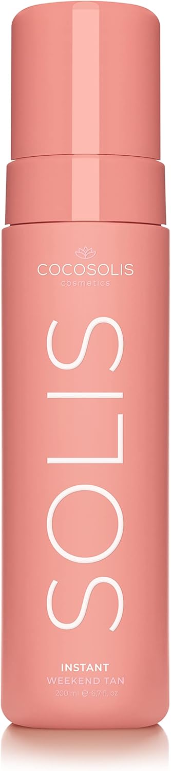 COCOSOLIS SOLIS Instant Weekend Loção autobronzeadora Tan para rosto e corpo(200 ml)