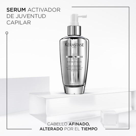 Kérastase Densifique, Tratamento Intenso, Hidratante e Densificante para Cabelos Finos, 100 ml
